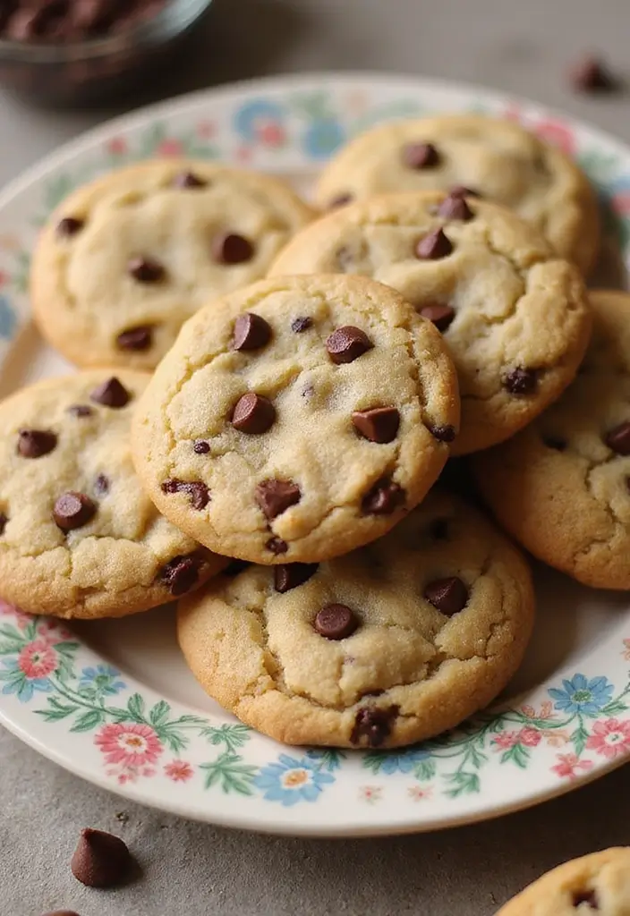 30 Aesthetic Baking Cookies Ideas You’ll Want to Try - 25. Chocolate Chip Cookies with a Twist