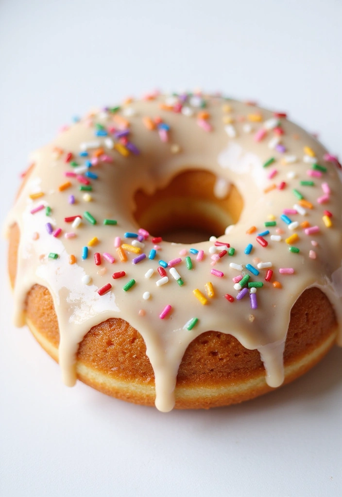 30 Aesthetic Birthday Cake Designs Too Pretty to Eat 10 30 Aesthetic Birthday Cake Designs Too Pretty to Eat - 10. Sprinkled Donut Cake