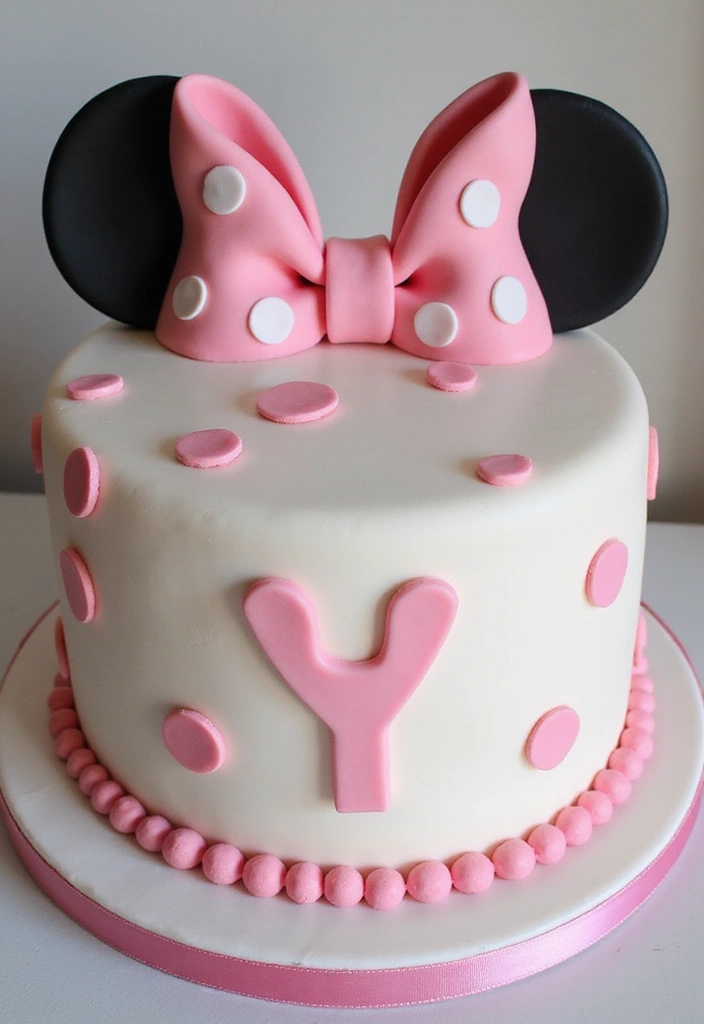 30 Aesthetic Birthday Cake Designs Too Pretty to Eat 12 30 Aesthetic Birthday Cake Designs Too Pretty to Eat - 12. Minnie Mouse Cake