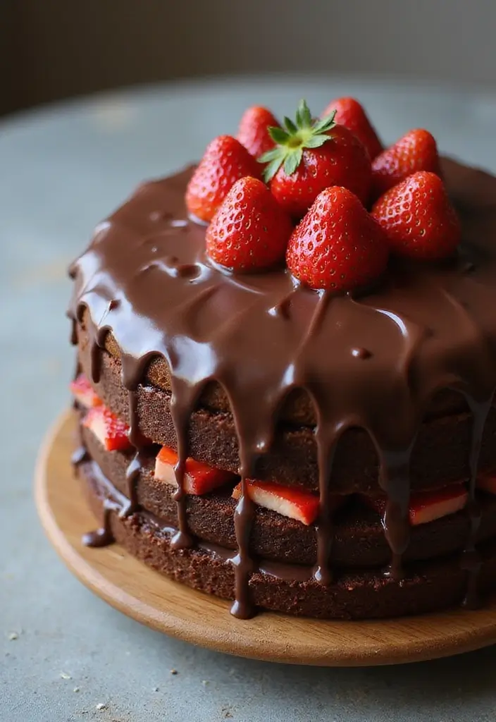30 Aesthetic Birthday Cake Designs Too Pretty to Eat 13 30 Aesthetic Birthday Cake Designs Too Pretty to Eat - 13. Chocolate Covered Strawberry Cake