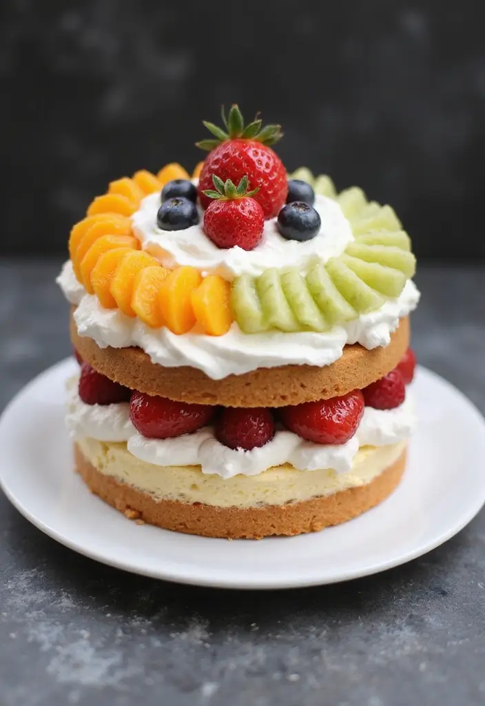 30 Aesthetic Birthday Cake Designs Too Pretty to Eat 15 30 Aesthetic Birthday Cake Designs Too Pretty to Eat - 15. Layered Parfait Cake