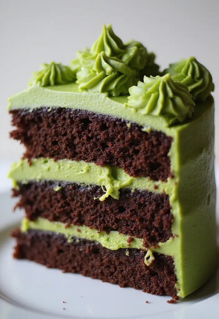 30 Aesthetic Birthday Cake Designs Too Pretty to Eat 19 30 Aesthetic Birthday Cake Designs Too Pretty to Eat - 19. Choco-Matcha Cake