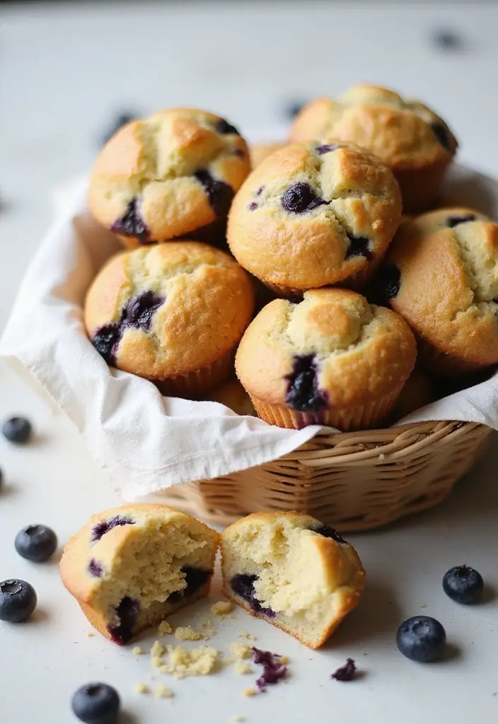 30 Bake Sale Items That Everyone Will Rush to Buy 18 30 Bake Sale Items That Everyone Will Rush to Buy - 18. Blueberry Lemon Muffins