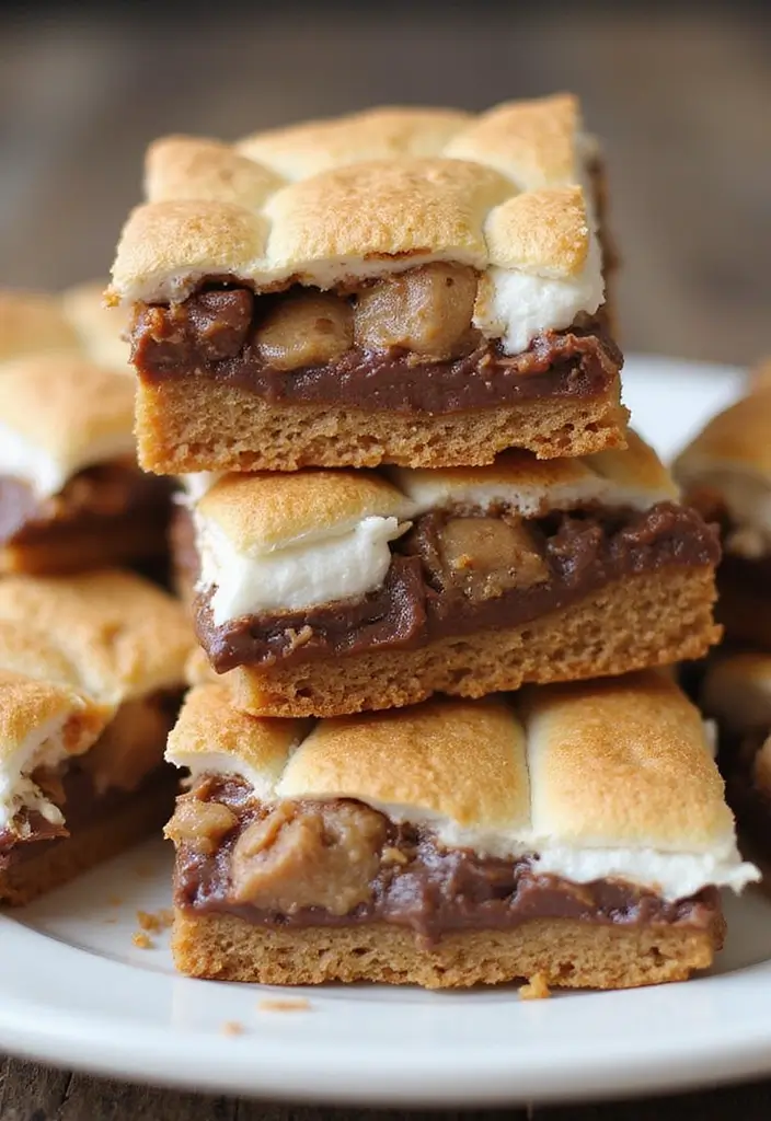 30 Bake Sale Items That Everyone Will Rush to Buy 21 30 Bake Sale Items That Everyone Will Rush to Buy - 21. S'mores Bars
