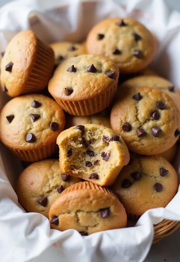 30 Bake Sale Items That Everyone Will Rush to Buy 30 30 Bake Sale Items That Everyone Will Rush to Buy - 30. Vegan Chocolate Chip Muffins