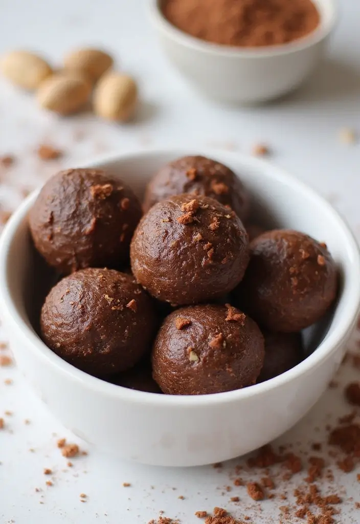 30 Bake Sale Items That Everyone Will Rush to Buy 4 30 Bake Sale Items That Everyone Will Rush to Buy - 4. Raw Vegan Chocolate Energy Balls