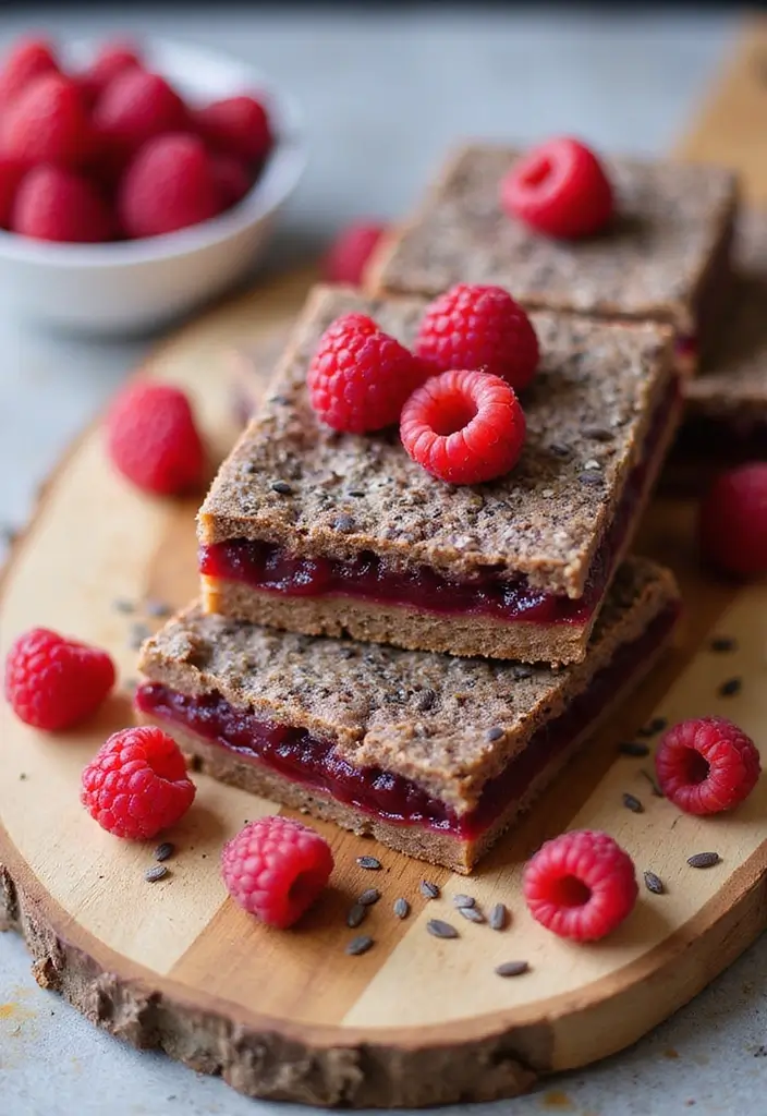 30 Bake Sale Items That Everyone Will Rush to Buy 8 30 Bake Sale Items That Everyone Will Rush to Buy - 8. Raspberry Chia Seed Jam Bars