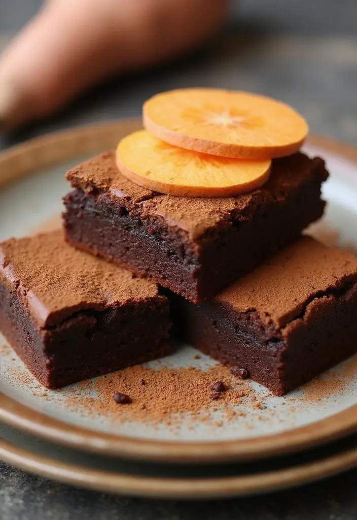 30 Bake Sale Items That Everyone Will Rush to Buy 9 30 Bake Sale Items That Everyone Will Rush to Buy - 9. Sweet Potato Brownies