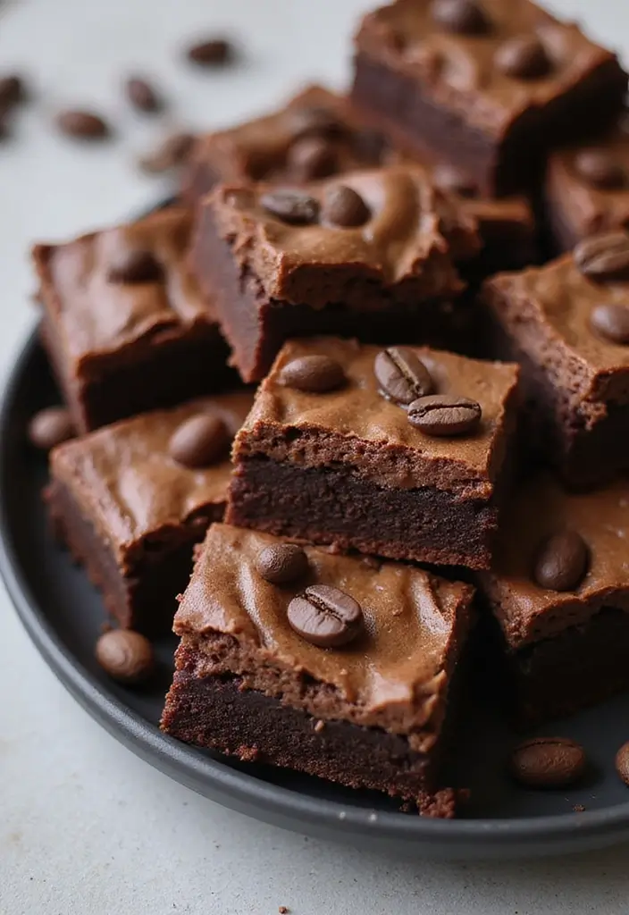 30 Baking Dessert Ideas That Look Gorgeous and Taste Divine 11 30 Baking Dessert Ideas That Look Gorgeous and Taste Divine - 11. Mocha Brownies
