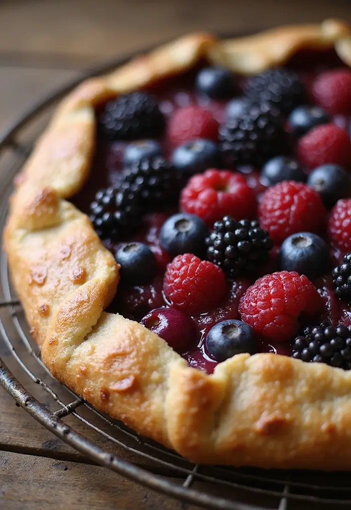 30 Baking Dessert Ideas That Look Gorgeous and Taste Divine 16 30 Baking Dessert Ideas That Look Gorgeous and Taste Divine - 16. Berry Galette