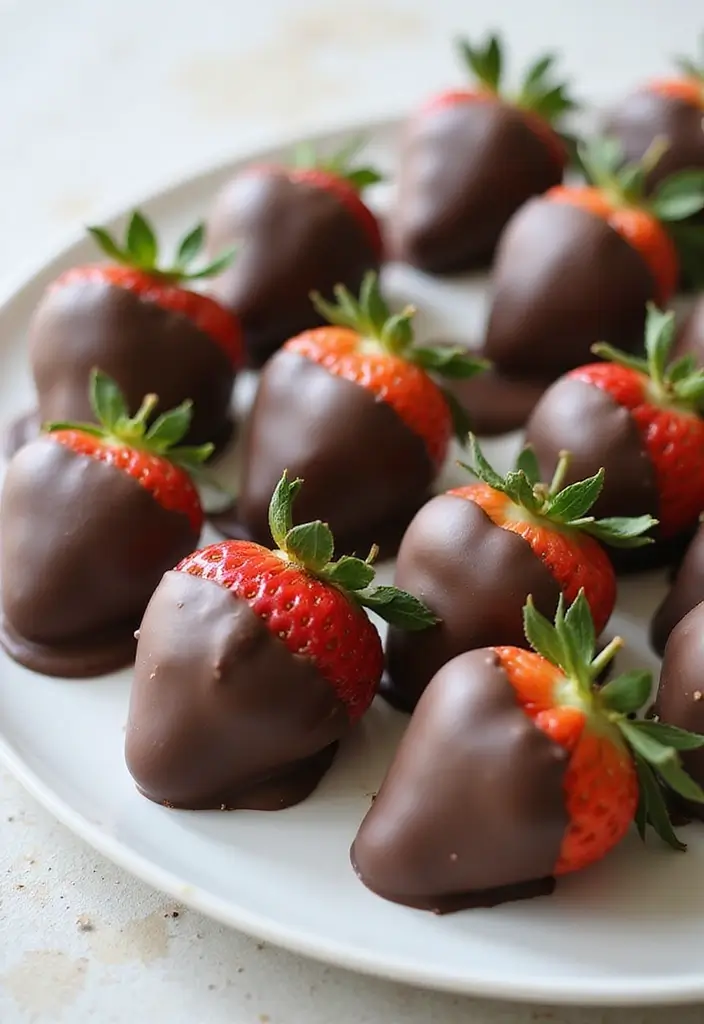 30 Baking Dessert Ideas That Look Gorgeous and Taste Divine 19 30 Baking Dessert Ideas That Look Gorgeous and Taste Divine - 19. Chocolate Covered Strawberries