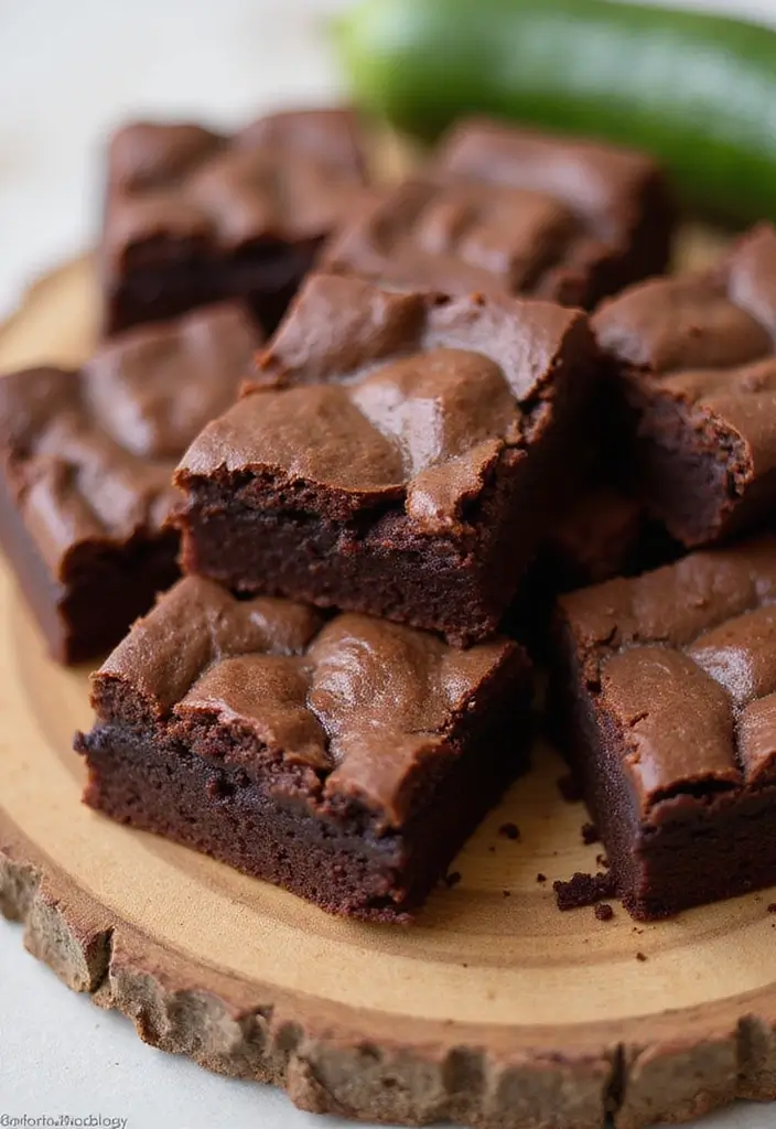 30 Baking Dessert Ideas That Look Gorgeous and Taste Divine 23 30 Baking Dessert Ideas That Look Gorgeous and Taste Divine - 23. Zucchini Brownies
