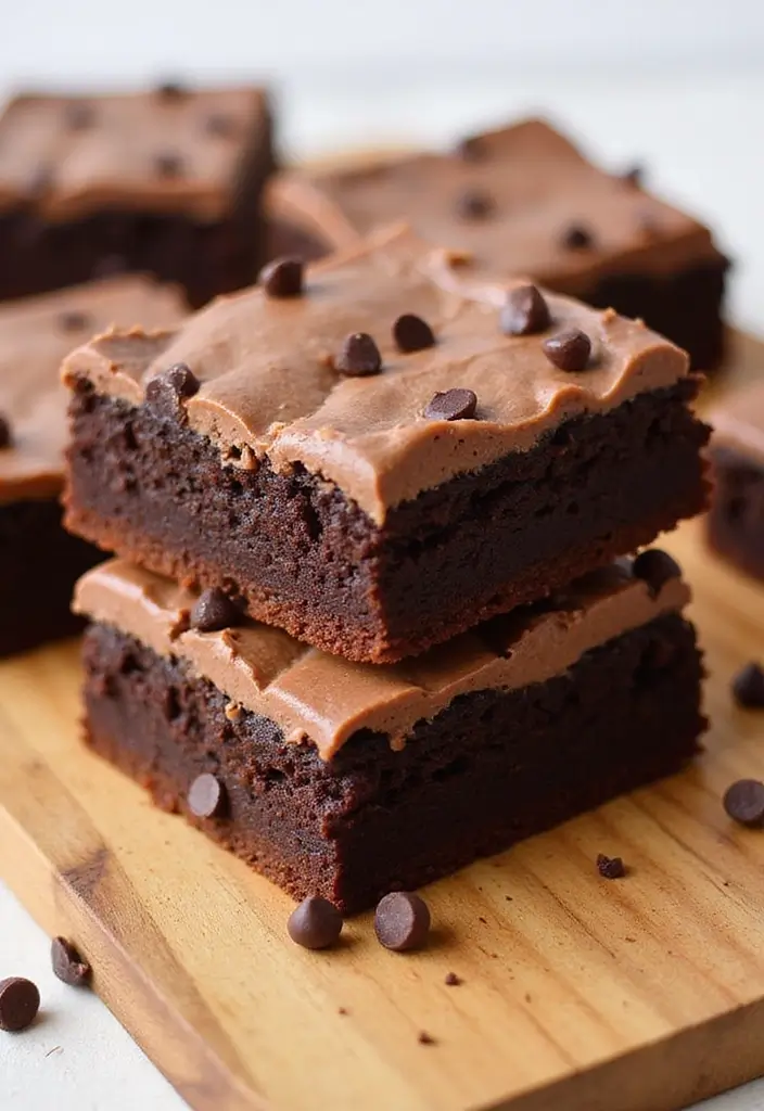 30 Baking Dessert Ideas That Look Gorgeous and Taste Divine 30 30 Baking Dessert Ideas That Look Gorgeous and Taste Divine - 30. Mocha Frosted Brownies