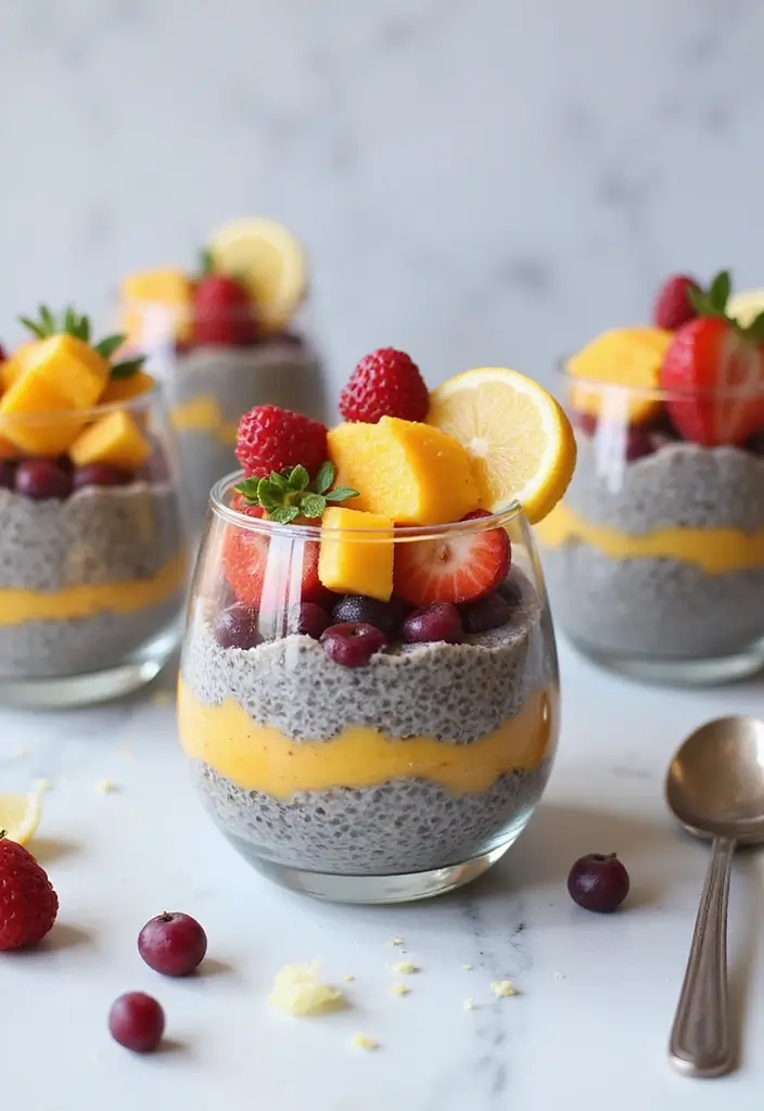 30 Baking Dessert Ideas That Look Gorgeous and Taste Divine 8 30 Baking Dessert Ideas That Look Gorgeous and Taste Divine - 8. Chia Seed Pudding Cups