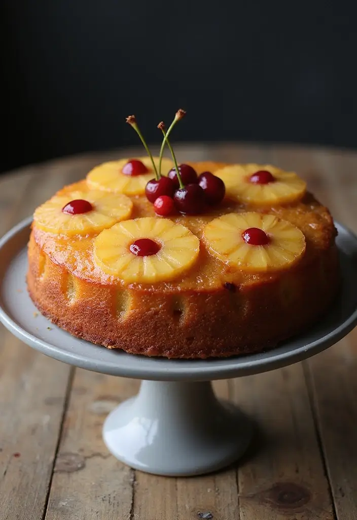 30 Baking Dessert Ideas That Look Gorgeous and Taste Divine 9 30 Baking Dessert Ideas That Look Gorgeous and Taste Divine - 9. Pineapple Upside-Down Cake