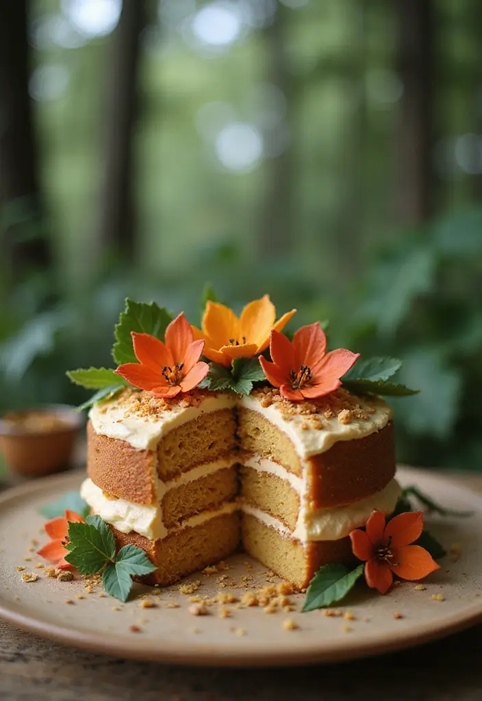 30 Bento Cake Designs for Boyfriend That Feel Romantic 17 30 Bento Cake Designs for Boyfriend That Feel Romantic - 17. Pocahontas's Nature’s Bounty