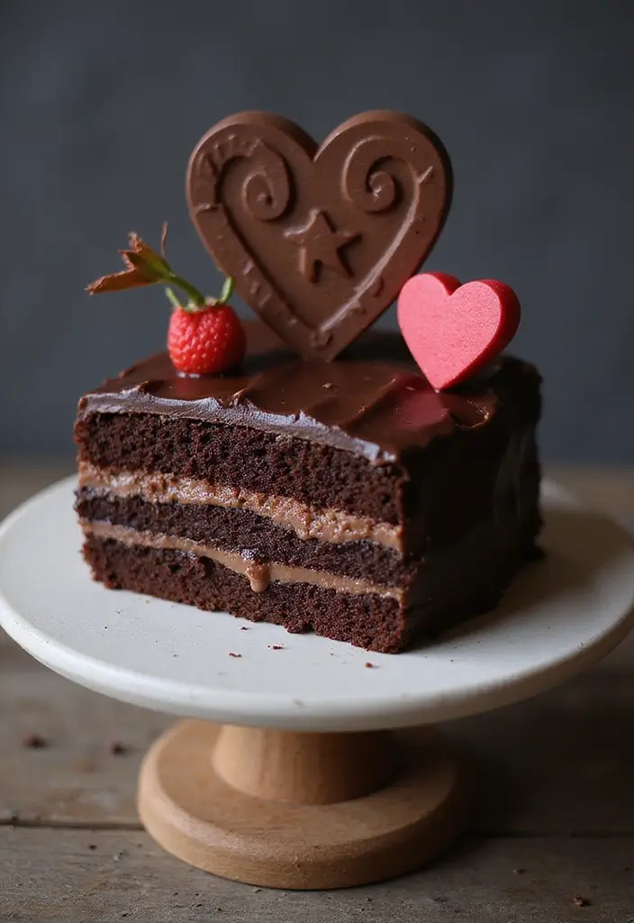 30 Bento Cake Designs for Boyfriend That Feel Romantic 23 30 Bento Cake Designs for Boyfriend That Feel Romantic - 23. Hercules's Heroic Heart