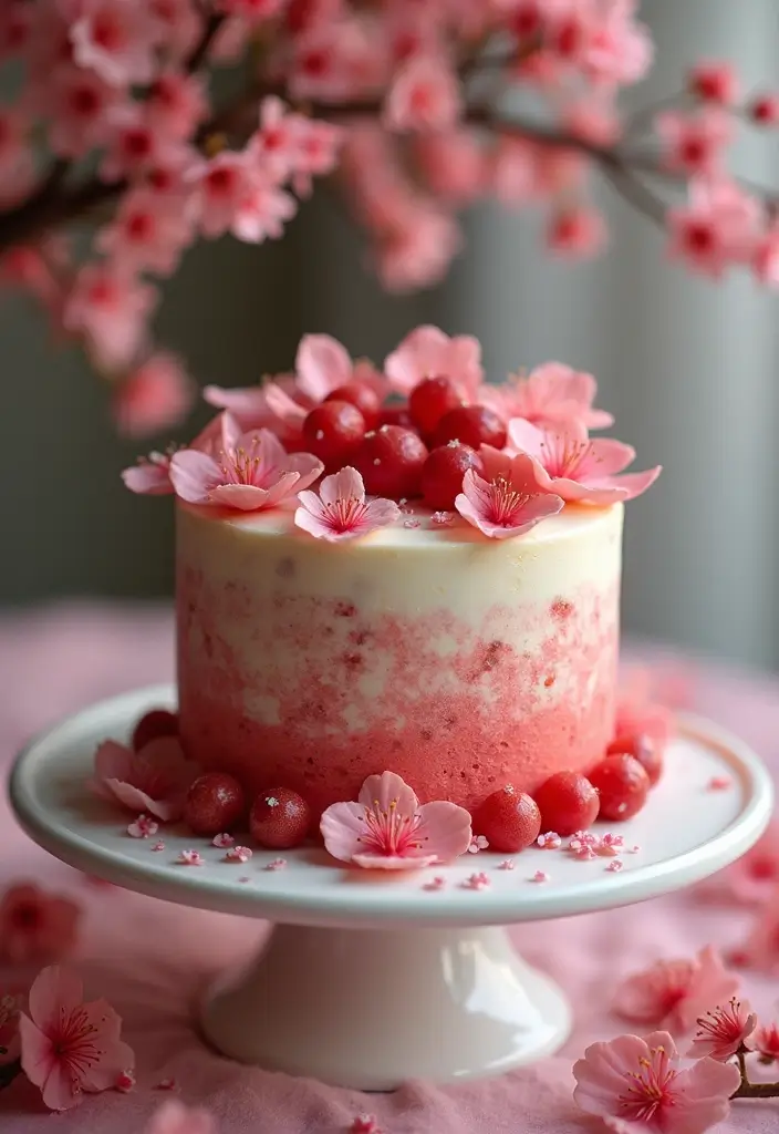 30 Bento Cake Designs for Boyfriend That Feel Romantic 27 30 Bento Cake Designs for Boyfriend That Feel Romantic - 27. Mulan’s Blossom Cake
