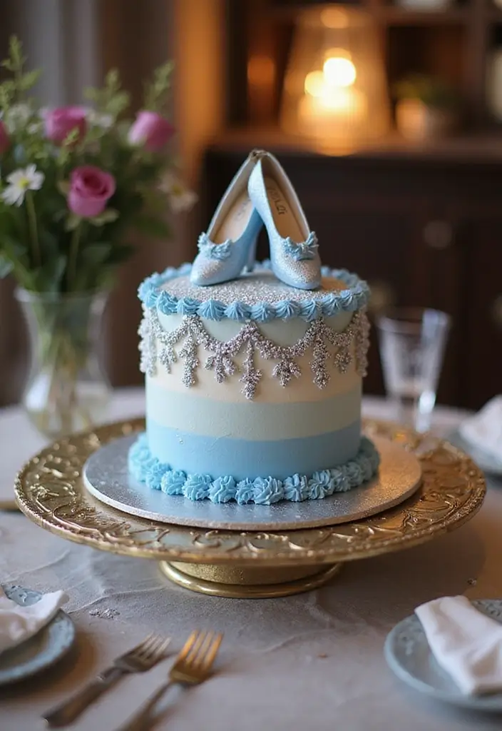 30 Bento Cake Designs for Boyfriend That Feel Romantic 9 30 Bento Cake Designs for Boyfriend That Feel Romantic - 9. Cinderella's Royal Ball