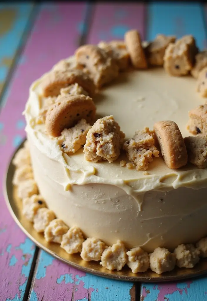 30 Birthday Cake Ideas for Boyfriend That Show Your Love 10 30 Birthday Cake Ideas for Boyfriend That Show Your Love - 10. Cookie Dough Cake