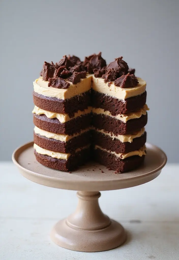 30 Birthday Cake Ideas for Boyfriend That Show Your Love 16 30 Birthday Cake Ideas for Boyfriend That Show Your Love - 16. Chocolate Peanut Butter Layer Cake