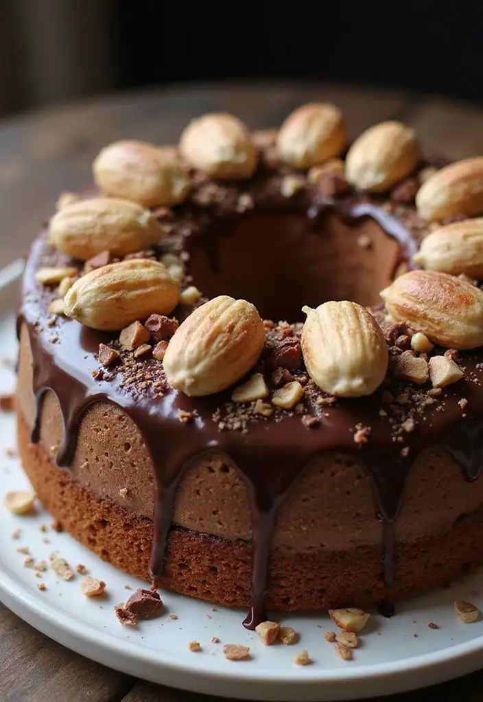 30 Birthday Cake Ideas for Boyfriend That Show Your Love 29 30 Birthday Cake Ideas for Boyfriend That Show Your Love - 29. Mocha Hazelnut Cake