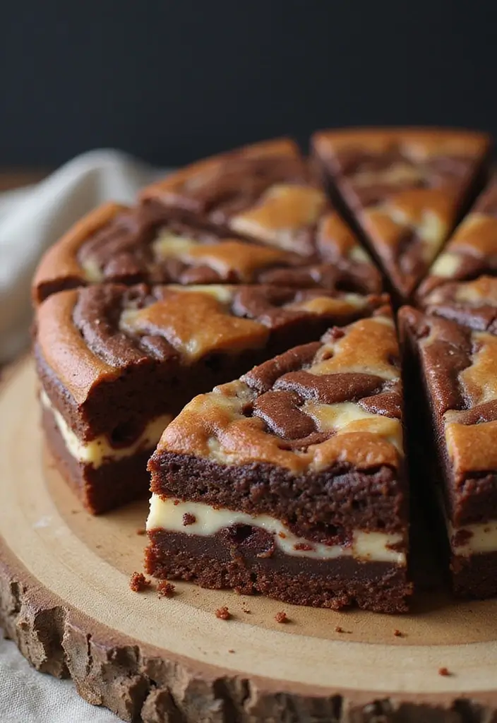30 Birthday Cake Ideas for Boyfriend That Show Your Love 7 30 Birthday Cake Ideas for Boyfriend That Show Your Love - 7. Cheesecake Brownie Cake