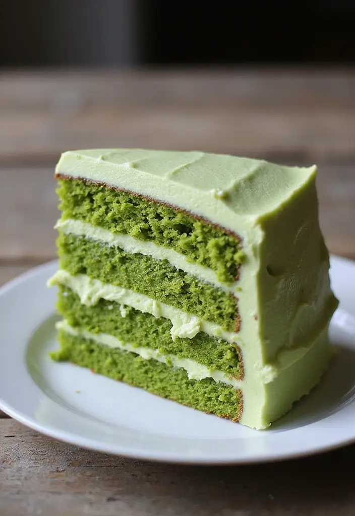 30 Birthday Cake Ideas for Boyfriend That Show Your Love 8 30 Birthday Cake Ideas for Boyfriend That Show Your Love - 8. Matcha Green Tea Cake