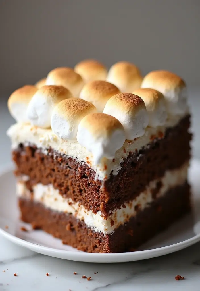 30 Birthday Cake Ideas for Men That Look Bold and Delicious 13 30 Birthday Cake Ideas for Men That Look Bold and Delicious - 13. S’mores Cake