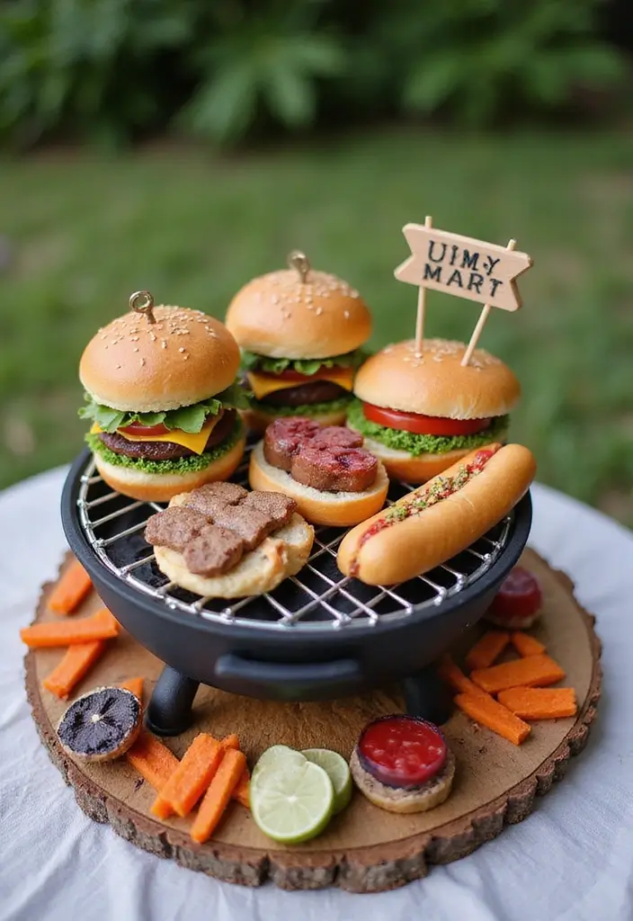 30 Birthday Cake Ideas for Men That Look Bold and Delicious 2 30 Birthday Cake Ideas for Men That Look Bold and Delicious - 2. BBQ Themed Cake
