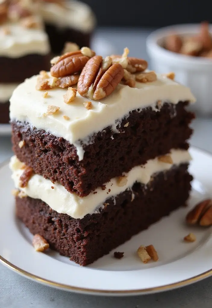 30 Birthday Cake Ideas for Men That Look Bold and Delicious 28 30 Birthday Cake Ideas for Men That Look Bold and Delicious - 28. German Chocolate Cake