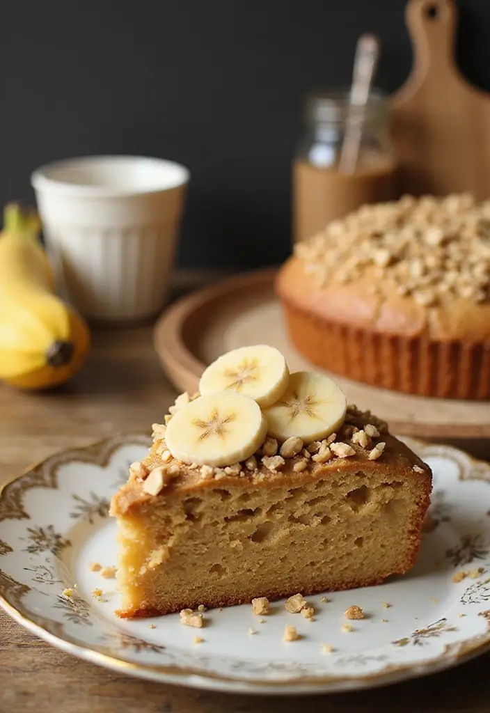 30 Birthday Cake Ideas for Mom That Show Your Appreciation 10 30 Birthday Cake Ideas for Mom That Show Your Appreciation - 10. Peanut Butter Banana Cake