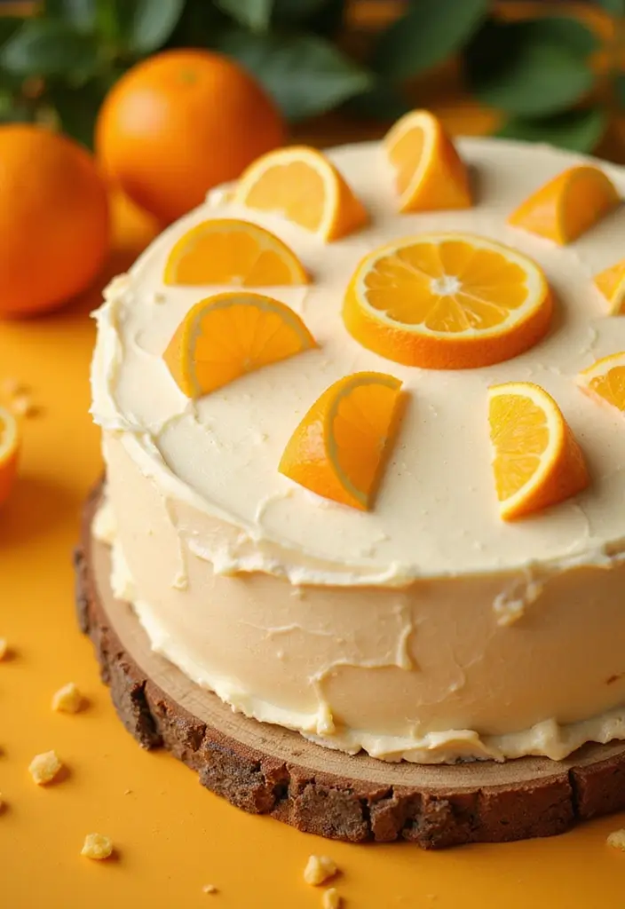 30 Birthday Cake Ideas for Mom That Show Your Appreciation 13 30 Birthday Cake Ideas for Mom That Show Your Appreciation - 13. Orange Creamsicle Cake