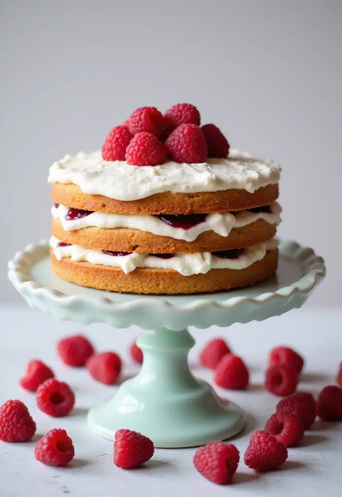 30 Birthday Cake Ideas for Mom That Show Your Appreciation 19 30 Birthday Cake Ideas for Mom That Show Your Appreciation - 19. Raspberry Coconut Cake