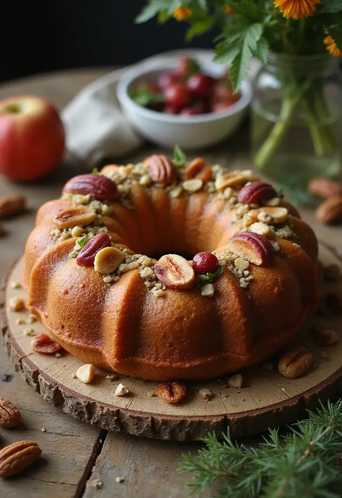 30 Birthday Cake Ideas for Mom That Show Your Appreciation 20 30 Birthday Cake Ideas for Mom That Show Your Appreciation - 20. Nutty Fruit Cake
