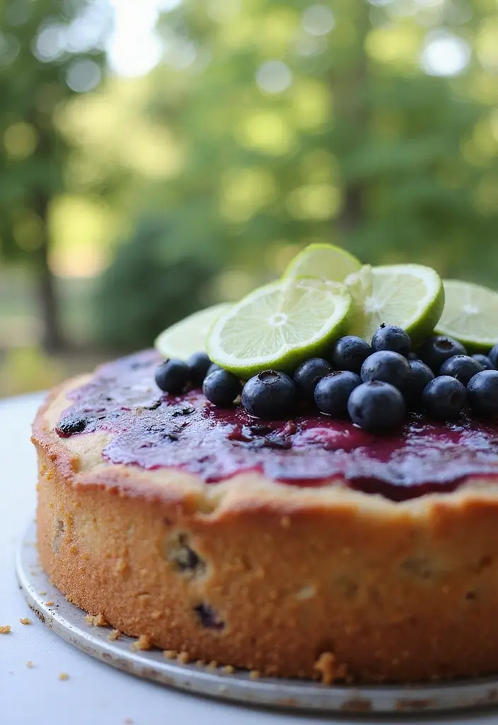 30 Birthday Cake Ideas for Mom That Show Your Appreciation 22 30 Birthday Cake Ideas for Mom That Show Your Appreciation - 22. Blueberry Lime Cake