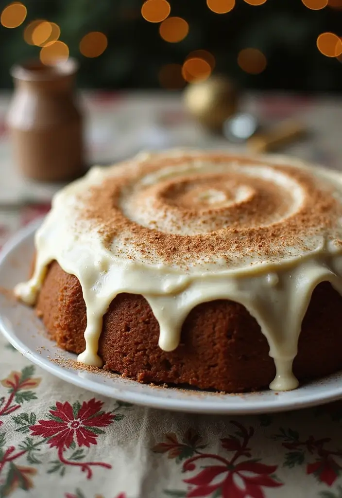 30 Birthday Cake Ideas for Mom That Show Your Appreciation 23 30 Birthday Cake Ideas for Mom That Show Your Appreciation - 23. Gingerbread Cake with Cream Cheese Frosting