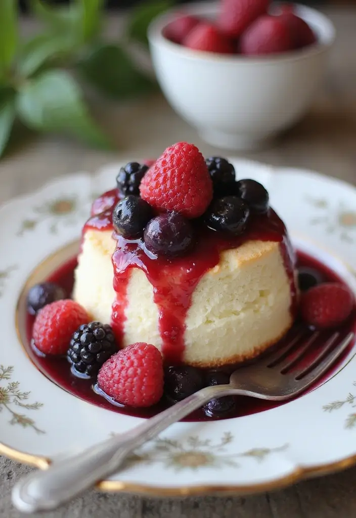 30 Birthday Cake Ideas for Mom That Show Your Appreciation 25 30 Birthday Cake Ideas for Mom That Show Your Appreciation - 25. Vanilla Bean Cake with Berry Compote