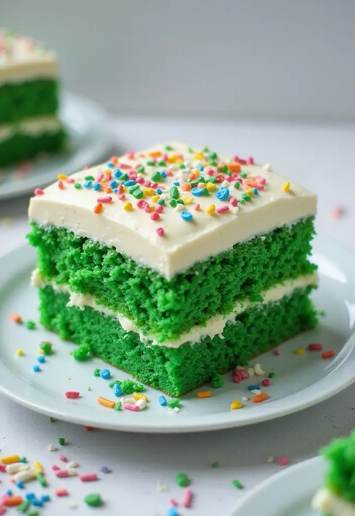 30 Birthday Cake Ideas for Mom That Show Your Appreciation 29 30 Birthday Cake Ideas for Mom That Show Your Appreciation - 29. Green Velvet Cake