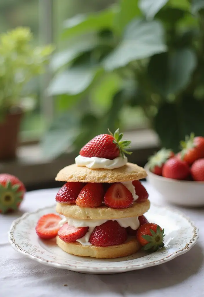 30 Birthday Cake Ideas for Mom That Show Your Appreciation 5 30 Birthday Cake Ideas for Mom That Show Your Appreciation - 5. Strawberry Shortcake with Almond Cream