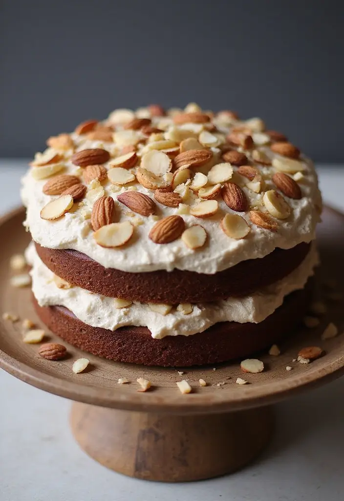 30 Birthday Cake Ideas for Women That Look Chic and Elegant 18 30 Birthday Cake Ideas for Women That Look Chic and Elegant - 18. Almond Joy Cake