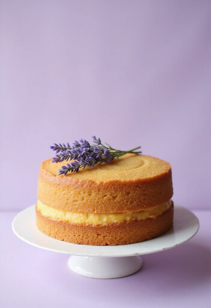 30 Birthday Cake Ideas for Women That Look Chic and Elegant 4 30 Birthday Cake Ideas for Women That Look Chic and Elegant - 4. Lavender Honey Cake