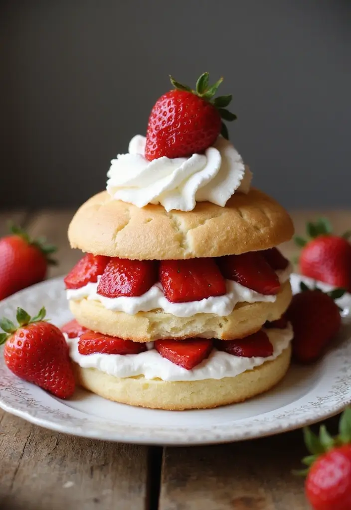 30 Birthday Cake Ideas for Women That Look Chic and Elegant 7 30 Birthday Cake Ideas for Women That Look Chic and Elegant - 7. Strawberry Shortcake