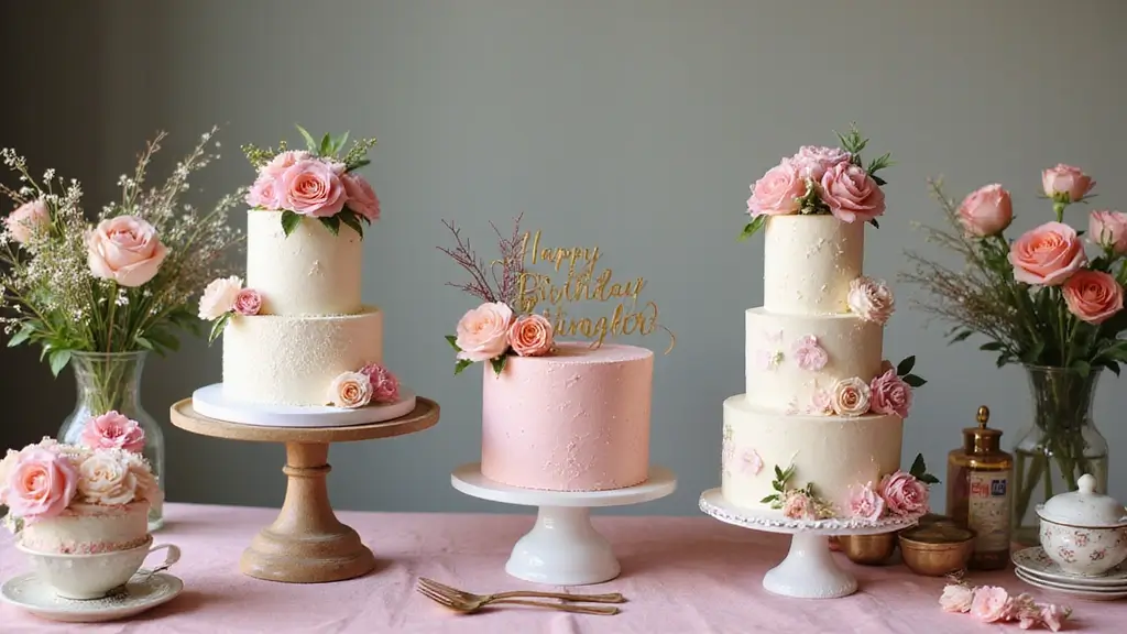 30 Birthday Cake Ideas for Women That Look Chic and Elegant