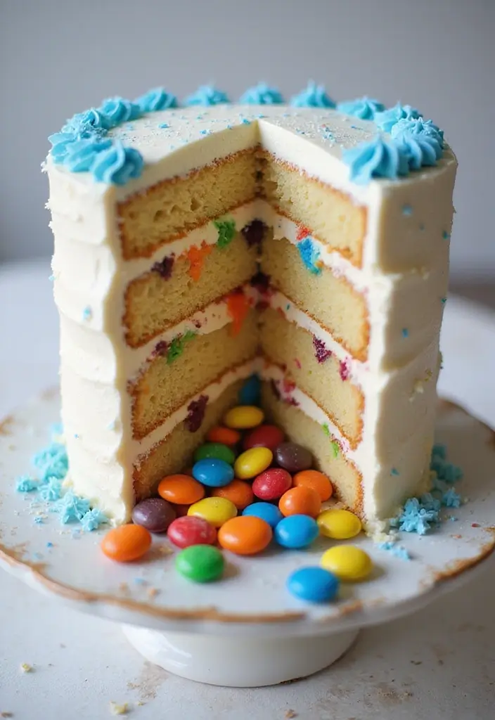 30 Bluey Cake Ideas Kids Will Absolutely Love 15 30 Bluey Cake Ideas Kids Will Absolutely Love - 15. Bluey Surprise Inside Cake
