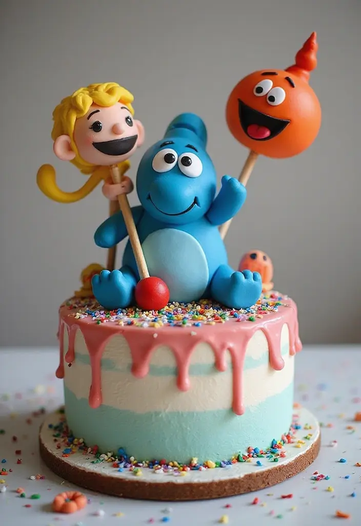30 Bluey Cake Ideas Kids Will Absolutely Love 2 30 Bluey Cake Ideas Kids Will Absolutely Love - 2. Bluey Family Cake