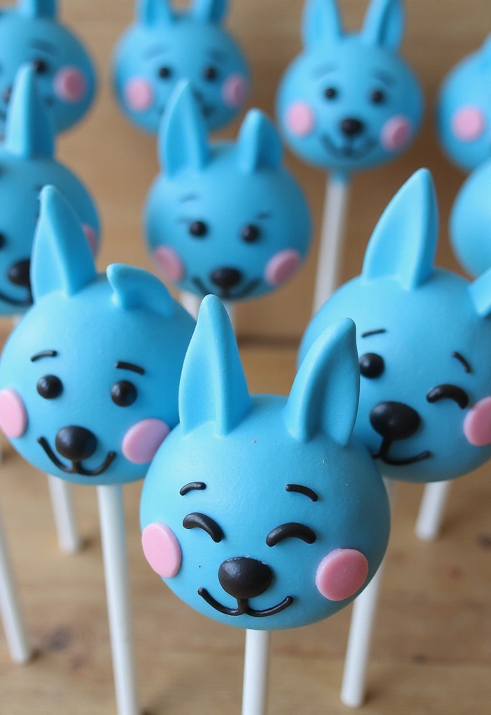 30 Bluey Cake Ideas Kids Will Absolutely Love 20 30 Bluey Cake Ideas Kids Will Absolutely Love - 20. Bluey Cake Pops