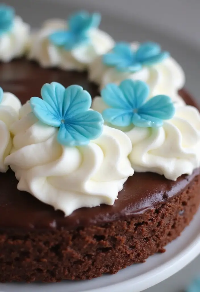30 Bluey Cake Ideas Kids Will Absolutely Love 21 30 Bluey Cake Ideas Kids Will Absolutely Love - 21. Bluey Chocolate Mousse Cake