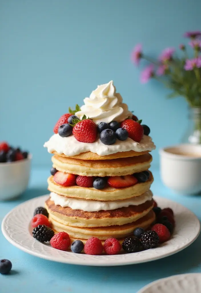 30 Bluey Cake Ideas Kids Will Absolutely Love 22 30 Bluey Cake Ideas Kids Will Absolutely Love - 22. Bluey Pancake Cake