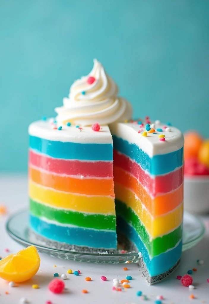 30 Bluey Cake Ideas Kids Will Absolutely Love 24 30 Bluey Cake Ideas Kids Will Absolutely Love - 24. Bluey Layered Jello Cake